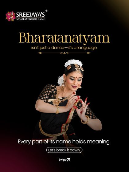 Where does the name 'Bharatanatyam' come from? This post breaks down the meaning behind each syllable of the word.
