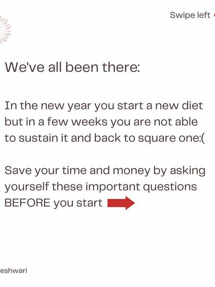 An infographic guide to building a diet that lasts longer than January. Before starting any new regimen, it's crucial to assess your health goals, time availability, and past experiences to create a truly sustainable plan.