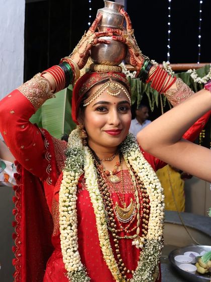 Makeover by Pragna Gangadhar - Bridal Makeup & Hair Styling Signature Coorgi Brides photo 113