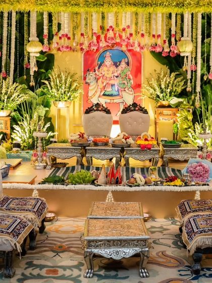 Nalesa by Geethanjali Santosh - Wedding Planning & Decoration Sacred Ceremonies: Muhurtham & Engagements photo 15