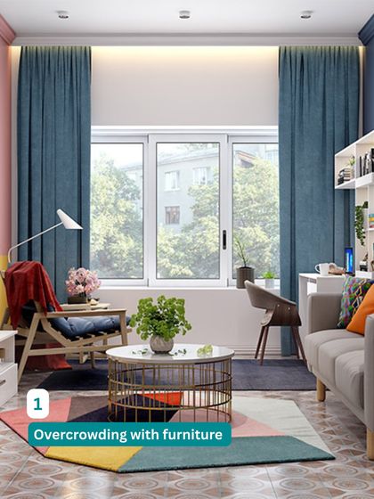 DesignCafe - Custom Modular & Space-Saving Furniture Spaces for Connection: Living & Dining Rooms photo 5