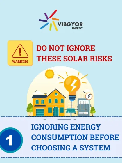 The first mistake to avoid is ignoring your energy consumption before choosing a system. A professional energy assessment is crucial to determine the right system size for your needs, preventing overspending or underperformance.