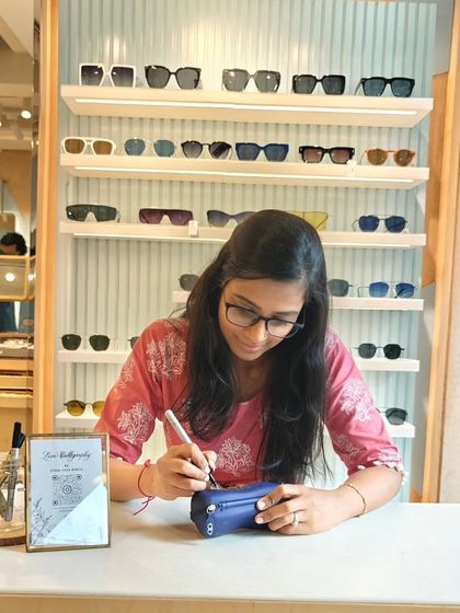 This was my post on CA Day, celebrating my dual identity as both a Chartered Accountant and a Calligraphy Artist. My art journey began during a challenging personal time, and it has been my meditation and my calling ever since.