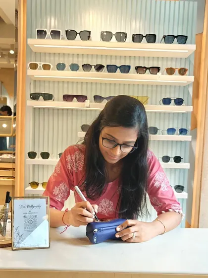 This was my post on CA Day, celebrating my dual identity as both a Chartered Accountant and a Calligraphy Artist. My art journey began during a challenging personal time, and it has been my meditation and my calling ever since.