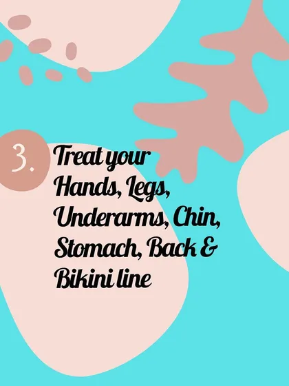 I perform laser hair removal on almost any part of the body where you have unwanted hair. This includes delicate areas like the upper lip and bikini line, as well as larger areas like full hands, legs, and back.