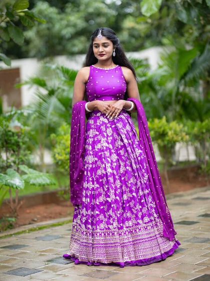 The Glamhouse - Ethnic Wear & Jewellery Rentals The Lehenga & Langa Voni Collection photo 6