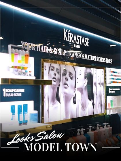 Our Kérastase diagnostic station, where your hair and scalp transformation begins with a professional analysis.