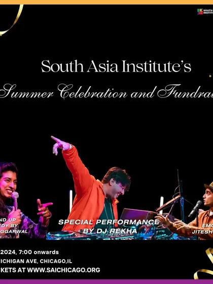 Performing at the South Asia Institute's Summer Celebration and Fundraiser. I often lend my skills to support cultural institutions and non-profits that are dedicated to uplifting South Asian arts.