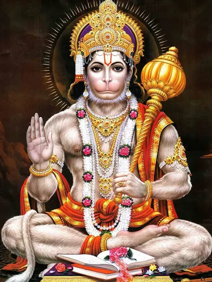 Hanuman Swami is the epitome of unwavering faith, courage, and devotion. As a dedicated disciple of Lord Rama, his strength and loyalty are an inspiration to all.
