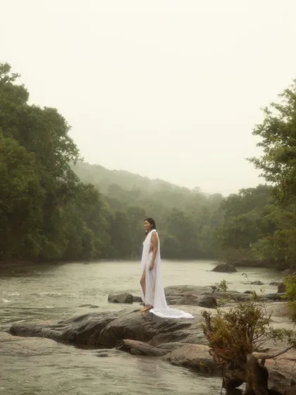 A vision that came to life for the Kayura Effect campaign in Goa. We managed the entire production on location, even with unexpected rain, to create this ethereal shot.