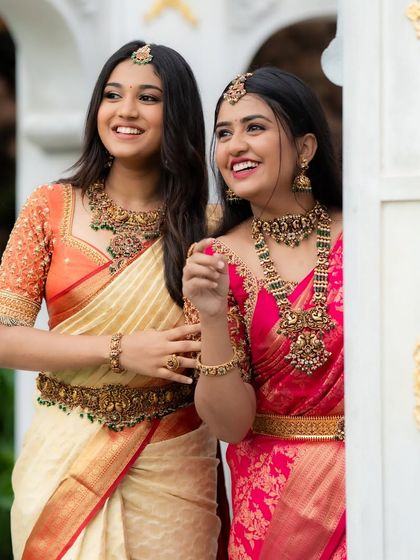 Velvet Box By Vyshnavi - Bridal & Occasion Jewellery Rental South Indian Bridal Sets photo 32