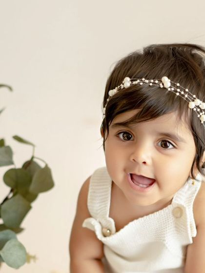 A close-up of this cutie of the month. Her big, bright eyes are so captivating.