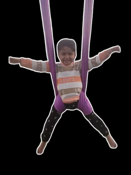 Bachche (kids) absolutely love this. They feel like little superheroes flying in the air. This simple pose helps them build core strength and balance, all while having a huge smile on their face.