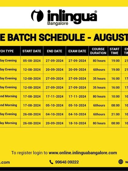 Inlingua - Language Programs for Children Upcoming Course Schedules photo 4