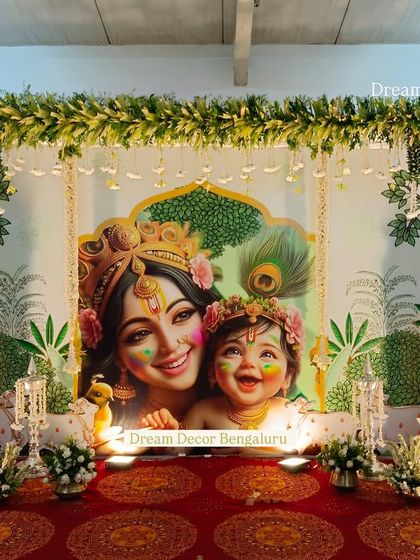 Dream Decor - Traditional & Ceremonial Decor Pichwai & Traditional Art Backdrops photo 4