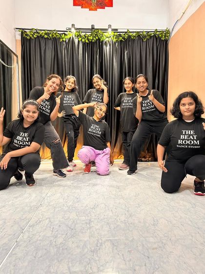 The Beat Room crew, ready to take on any dance challenge. We are proud of our students and the community we have built together.