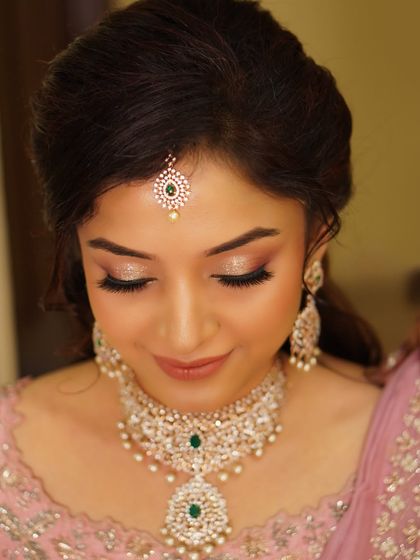 This collection of images captures more beautiful moments and angles from my engagement and cocktail makeup sessions, showcasing a range of soft and glamorous styles.