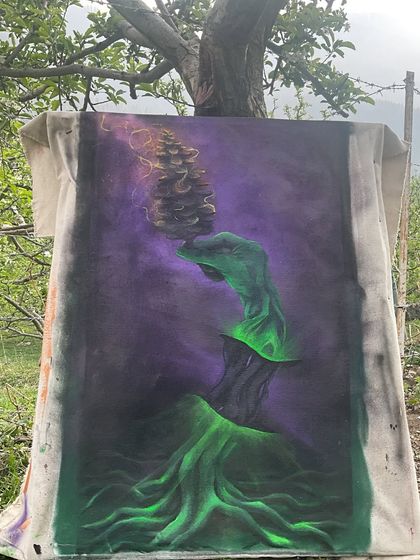 Hand-Painted Canvas & Custom Pieces photo 4