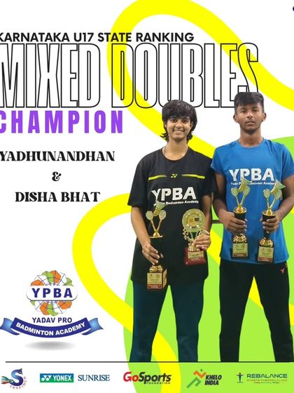Yadav Pro Badminton Academy - Student-Athlete Development Program National & State Level Champions photo 5