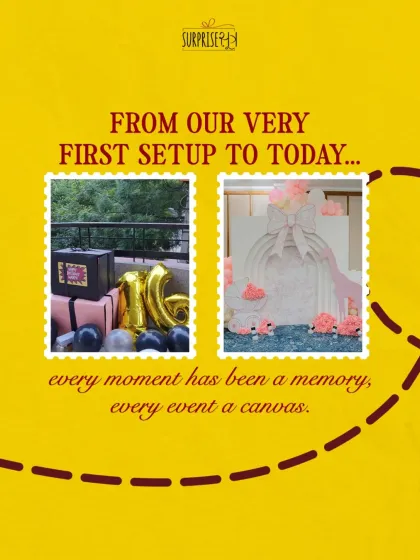 Surprise Sutra - Intimate & Milestone Events Our Journey & The SS Fam photo 6