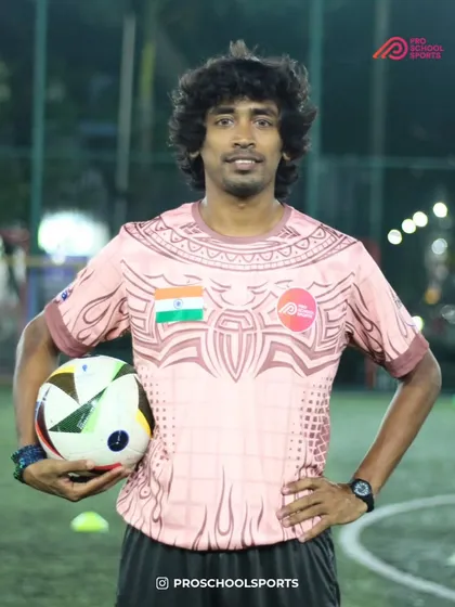 One of our dedicated coaches, ready for a training session.
