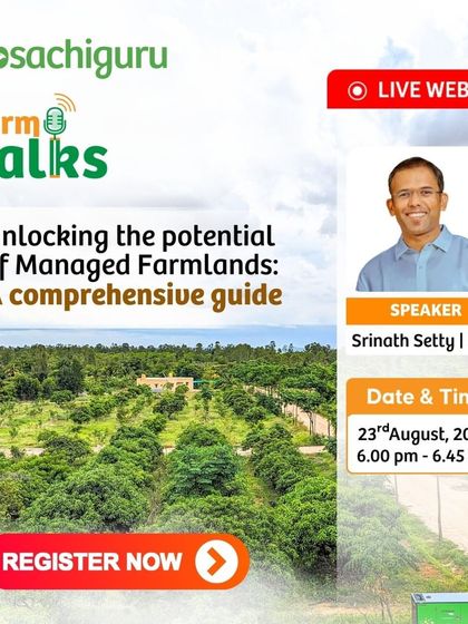 In this comprehensive guide, our CEO, Srinath Setty, unlocks the full potential of managed farmlands, covering everything from soil health to water efficiency.