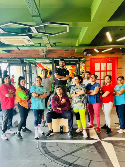 This is my crew after a tough but rewarding Tabata session. The best part of my job is seeing everyone come together, push their limits, and leave feeling proud and accomplished.