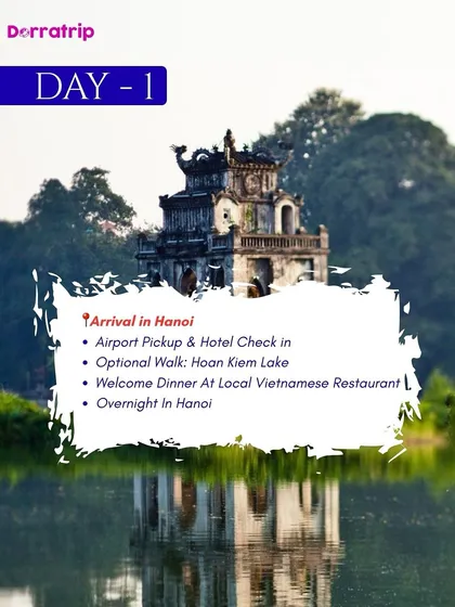 Day 1 of our Vietnam yoga retreat. We handle your airport pickup and check-in, followed by a welcome dinner at a local Vietnamese restaurant.