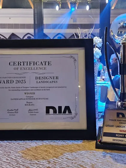 Quality trusts quality. We are honored to be recognized with the DIA Trade Partner Excellence Award for our work in Landscape & Outdoor Furniture, a testament to our commitment and expertise.