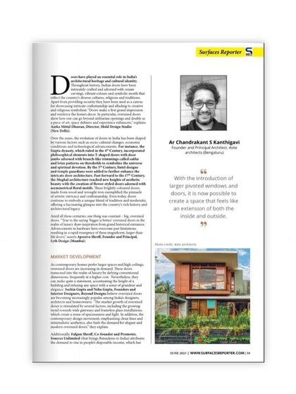 Chandrakant S. Kanthigavi - Interior Architecture & Design Featured In: Publications & Media photo 45