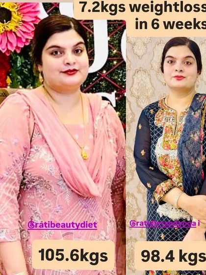 Izafa lost 7.2 kgs and won a prize of Rs 12,600. She achieved this while working full-time as a solution architect, thanks to the variety and quantity of food in the plan.