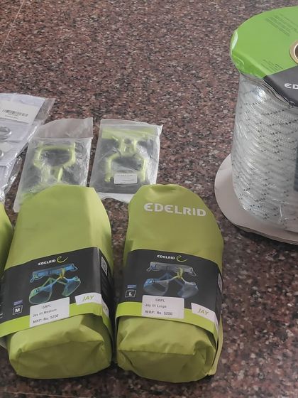 More of our professional-grade equipment. Having the right tools is the first step to a safe and successful adventure.