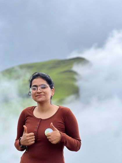 Two thumbs up for the incredible views and the amazing experience on the Netravathi trek.