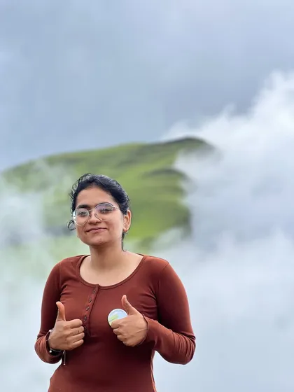 Two thumbs up for the incredible views and the amazing experience on the Netravathi trek.