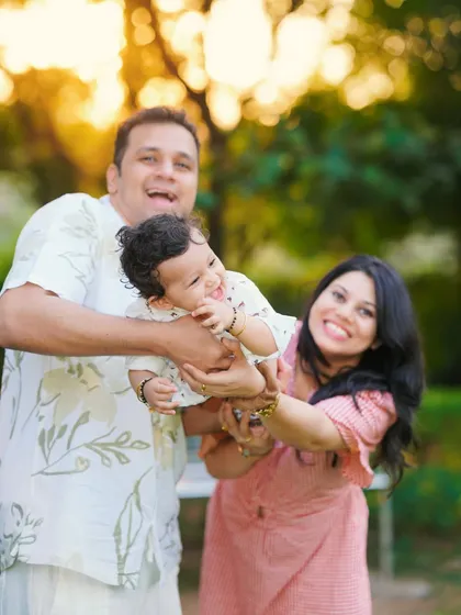 Pure laughter and joy in this candid family photo. My focus is on capturing the real, unposed emotions that define a family's bond.