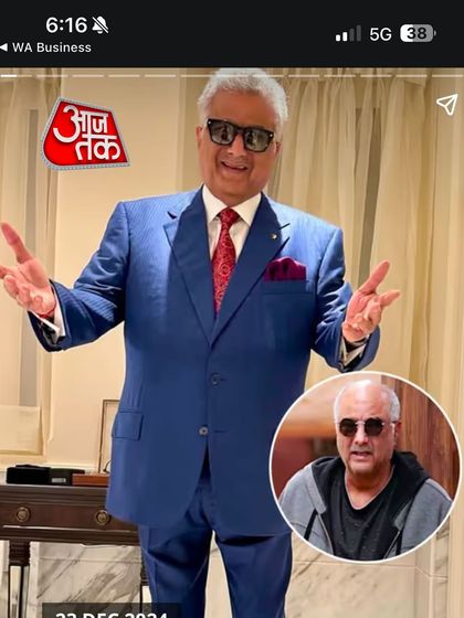 A news feature on Aaj Tak covering Boney Kapoor's transformation. His new look has been widely discussed, bringing positive attention to the possibilities of hair restoration.