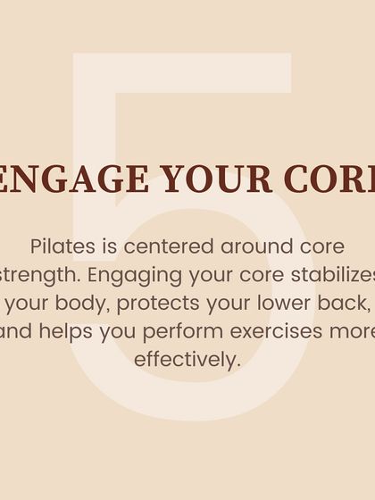 Essential tip: Engage your core. This stabilizes your body, protects your lower back, and makes every exercise more effective.