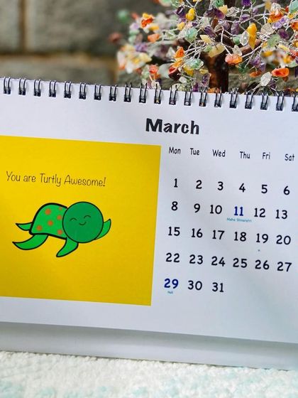 Shraddhadoodles - Custom Art & Merchandise A Look Back: Past Calendars photo 20