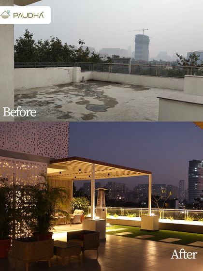 Paudha - Outdoor Space Design & Transformation From Bare to Beautiful: Our Transformations photo 19