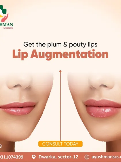 A subtle enhancement can make a significant difference. This before and after demonstrates how we use lip augmentation with dermal fillers to create fuller, more defined lips that look both plump and natural.