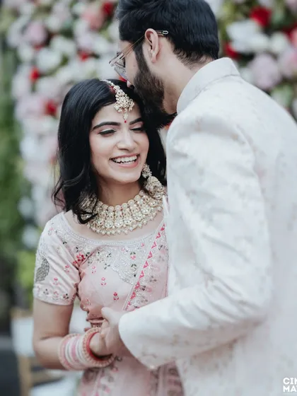 This is the kind of candid moment I live to capture. The unposed laughter, the gentle kiss on the forehead, it’s the real, radiant love that I strive to reflect in my wedding photography.