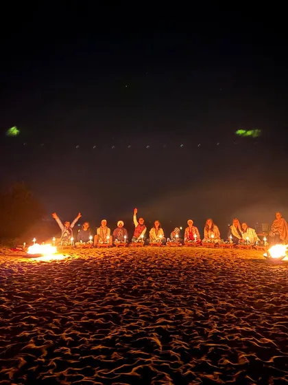 This is the magic that happens when we gather for a retreat. Under the vast night sky, surrounded by the warmth of a sacred fire and the energy of the community, we connect on a soul level. These immersive experiences are a pilgrimage back to yourself.