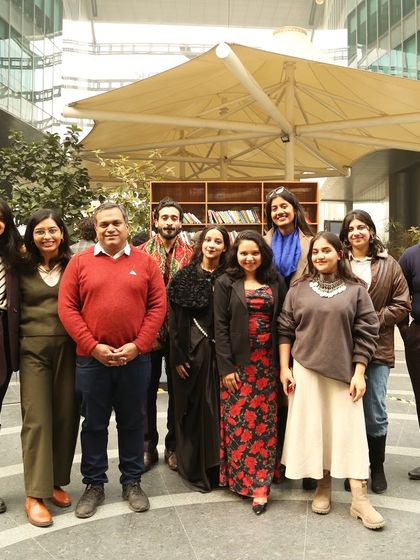 The talented team of poets and musicians who made our Worldmark Delhi showcase a grand success. We work with a diverse group of artists to bring you the best of spoken word.