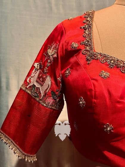 Blouse House by Mahitha Prasad - Custom Blouse Design & Embroidery Design Showcase photo 13