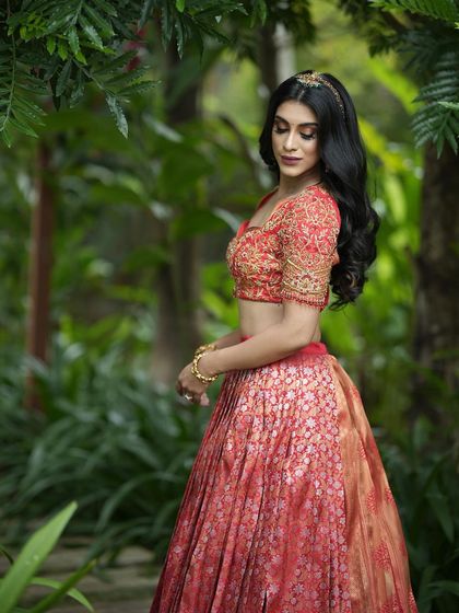 Maya Designer Studio - Custom Bridal & Occasion Wear Modern Half Sarees (Langa Voni) photo 14