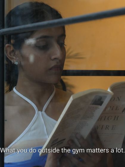 Glimpses from my film that capture my core philosophy. Invest in a coach who empathizes with you, because fitness is a holistic lifestyle and mental health is the real flex.