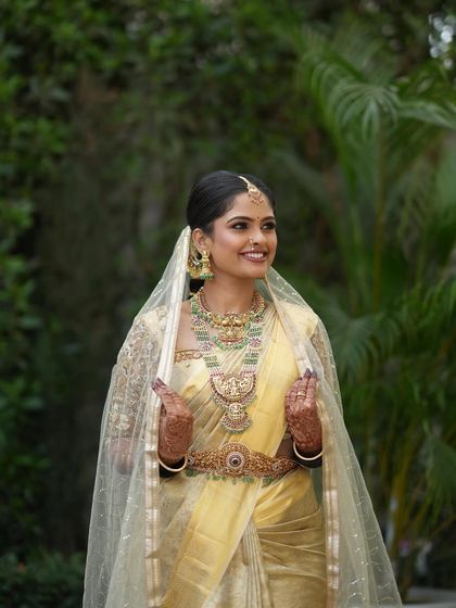 Anthariya by Nidhi Gowda - Custom Bridal & Occasion Wear Grand Bridal Sarees & Muhurtham Wear photo 53