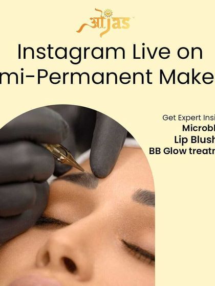 Join our Instagram Live with Dr. Shivanjali Sharma to get expert insights on semi-permanent makeup, including microblading, lip blushing, and BB Glow treatments.