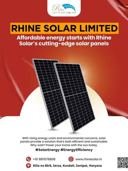 Affordable energy starts with my cutting-edge solar panels. As energy costs rise, my efficient and sustainable panels offer a powerful solution to power your home or business.