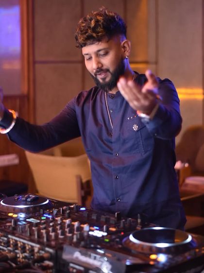 Interacting with the music and the crowd. This is my passion in action.